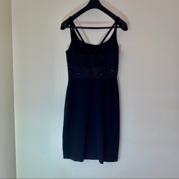 Travilla black beaded dress with jacket - Picture 9 of 9